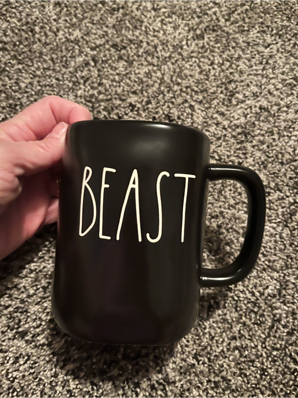 Rae Dunn Beast mug
